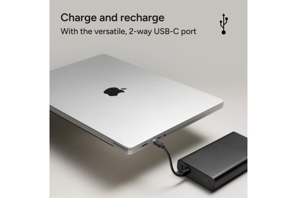 MOPHIE Powerstation Ultra 25000mAh 401114332 140W, Black