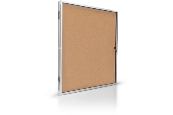 MAGNETOP. Schaukasten SP 1120x1085x40mm 1215324 Indoor, Kork 12x A4