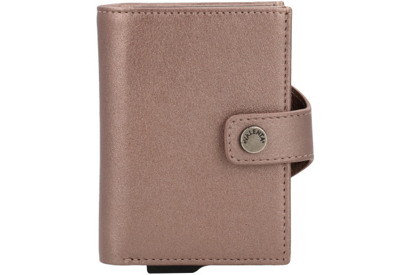 VALENTA Card Case Plus Wallet Luxe 589536 Metallic Copper