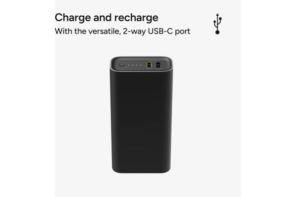 MOPHIE Powerstation 10000mAh 401114330 30W, Black