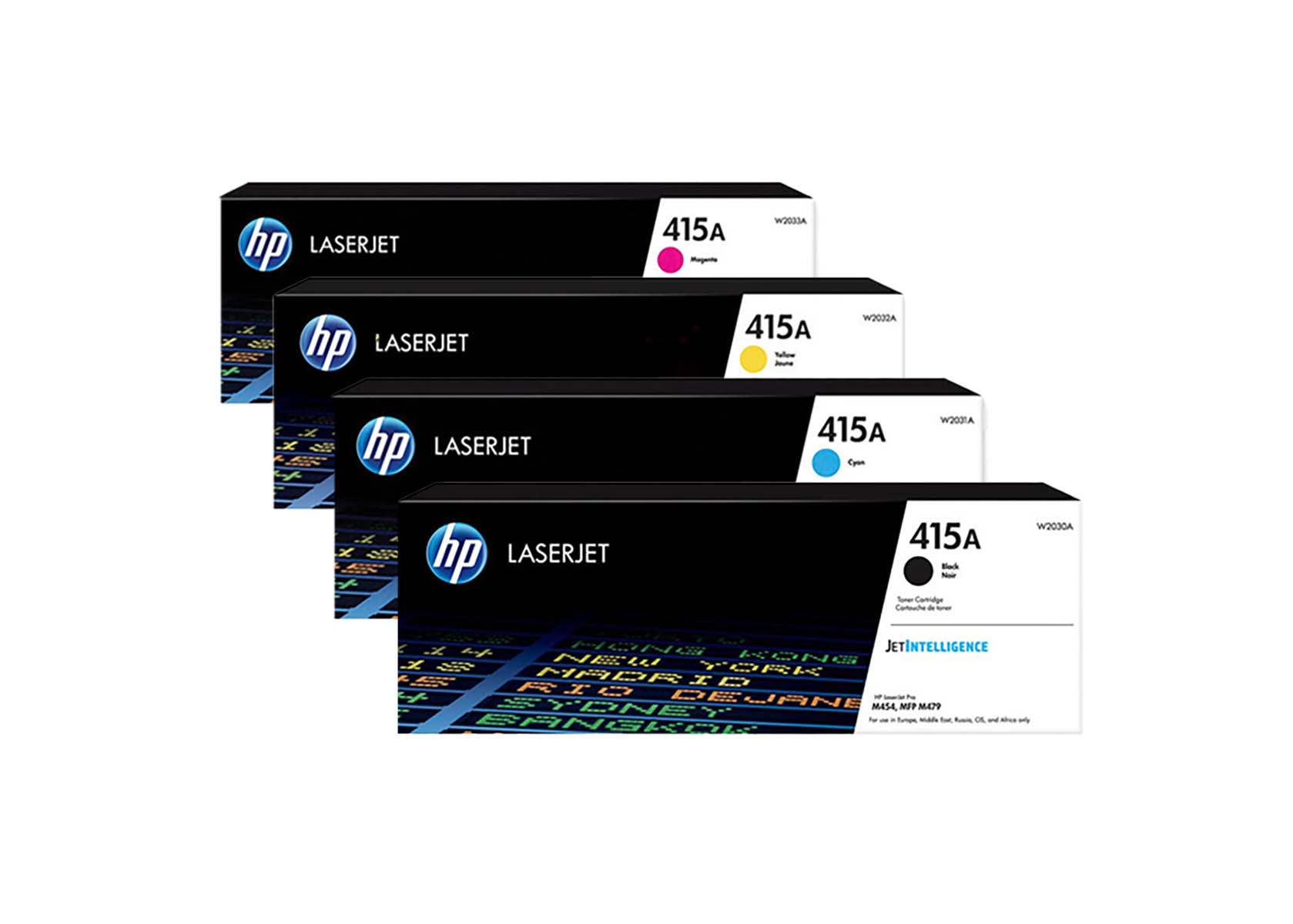 Original HP W2030A / 415A SET Multipack / Set mit allen vier Farben