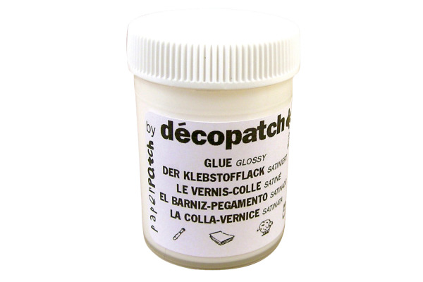 DECOPATCH Bastelset Schwan KIT027C Bogen, Tier, Pinsel, Lack