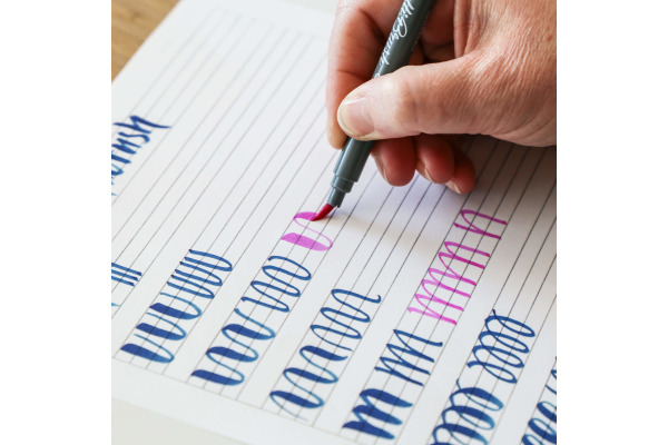 ONLINE Callibrush Pen Double Tip 81463 Roll Pouch, 24 Stück