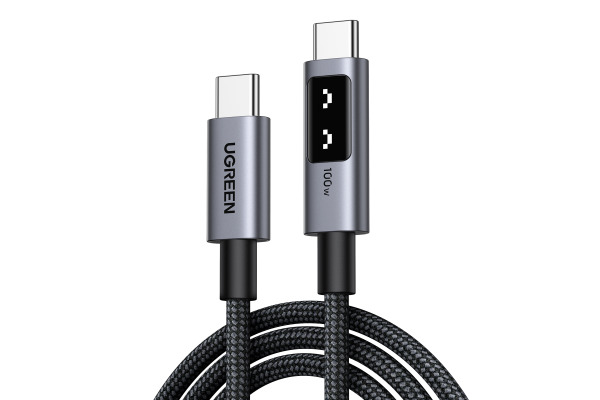 UGREEN Uno Fast ChargingCable 100W 35501 5A, USB-C-USB-C,PD,Bl.1m