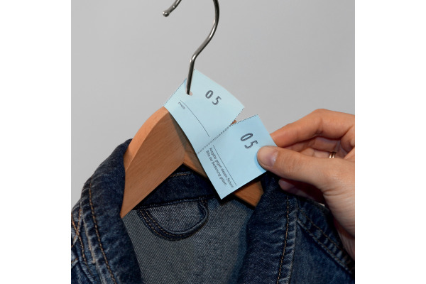 SIGEL Garderobe-Nummernblock GN500 num.1-500,2fbg,sort,5x100 BL