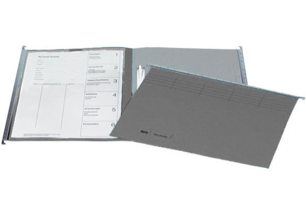 BIELLA Register-Hängemappen-Set A4 27143025U beige 32x25cm 10 Stück