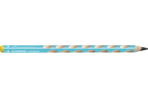 STABILO Bleistift EASYgraph 321/02HB6 Linkshänder hellblau