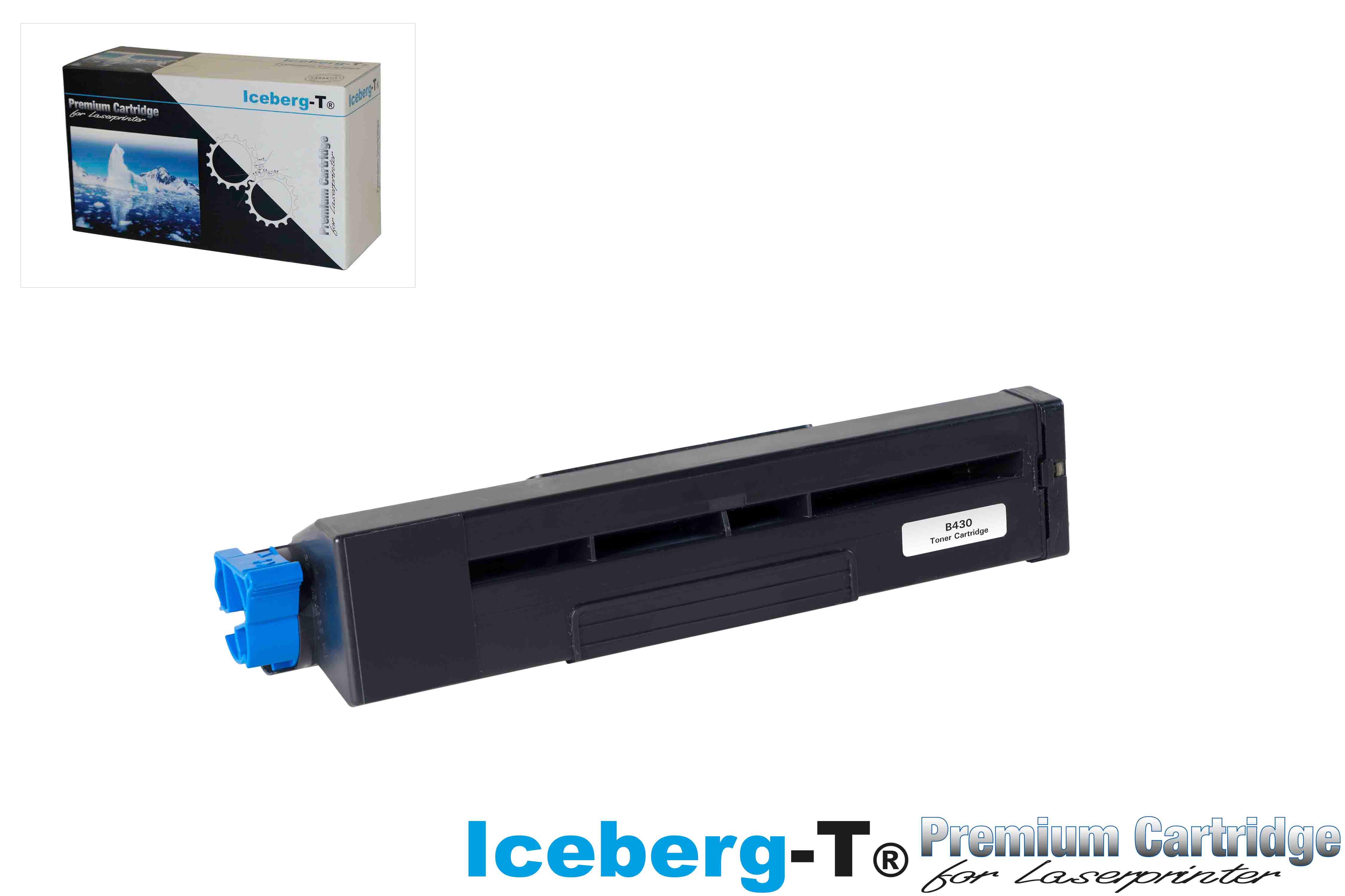 Iceberg-T Toner OKI B430 7'000 Seiten, schwarz
