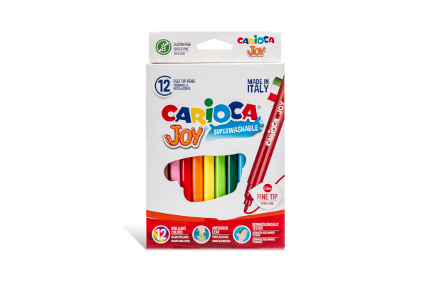 CARIOCA Fasermaler Joy 2,6mm 40614 12 Stück