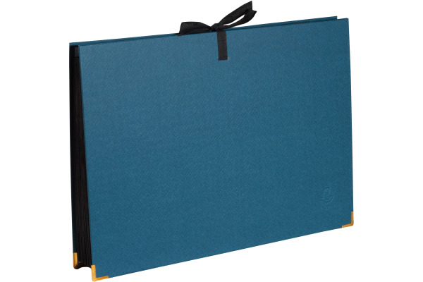 EXACOMPTA Fächermappe OfficeByMe A4 58603E blaugrün 18-teilig 24x34x4cm