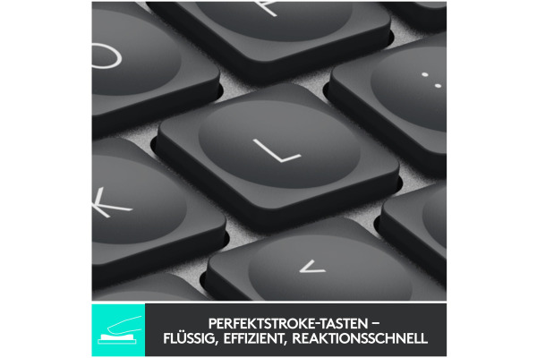 LOGITECH Tastatur MX Keys Mini 920-01048 Graphite CH-Layout