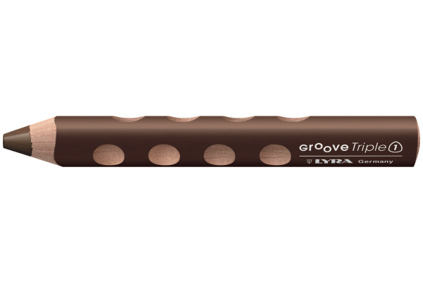 LYRA Farbstift Groove Triple 1 L3830076 Van Dyck Brown
