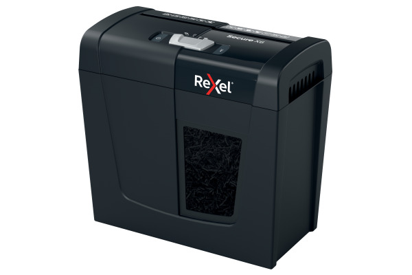 REXEL Aktenvernichter Secure 2020122 X6, P-4, 10lt