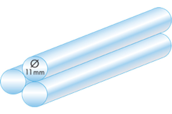 UHU Hot Melt Stick 47865 200g, 10 Stück