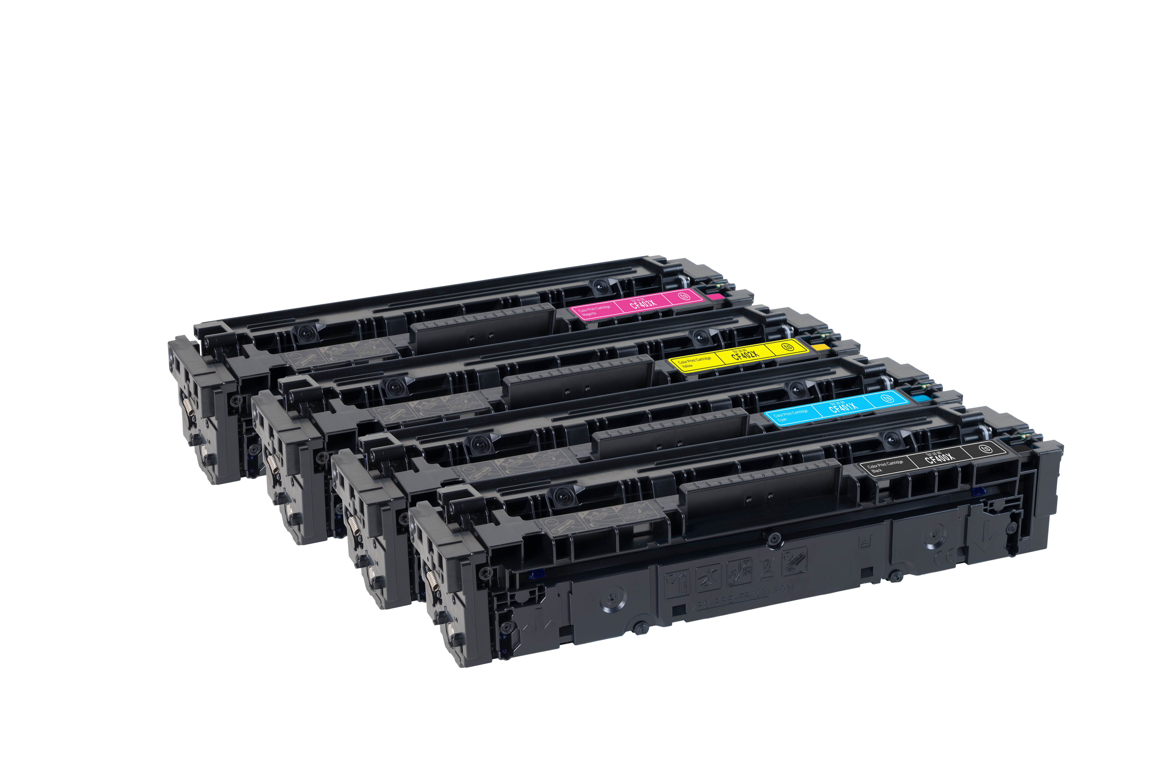 Tonerfabrik Toner SET 201X / CF400X Set mit allen vier Farben