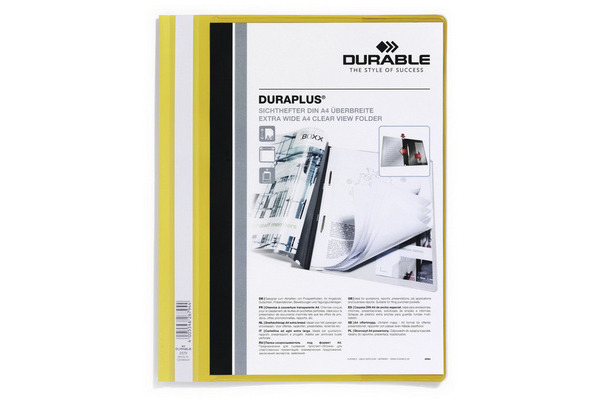 DURABLE Angebotshefter DURAPLUS 257904 für 100 Blatt A4 gelb