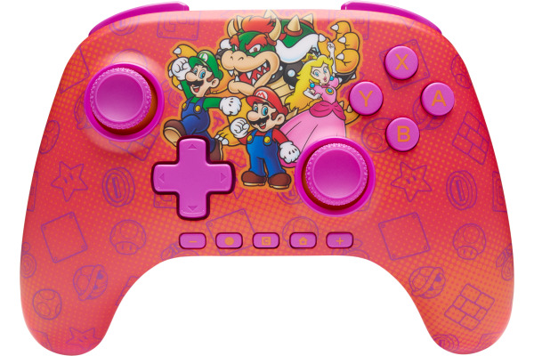 POWERA Advantage Wireless Ctrl. NSGP0548 NSW2, Mario & Friends