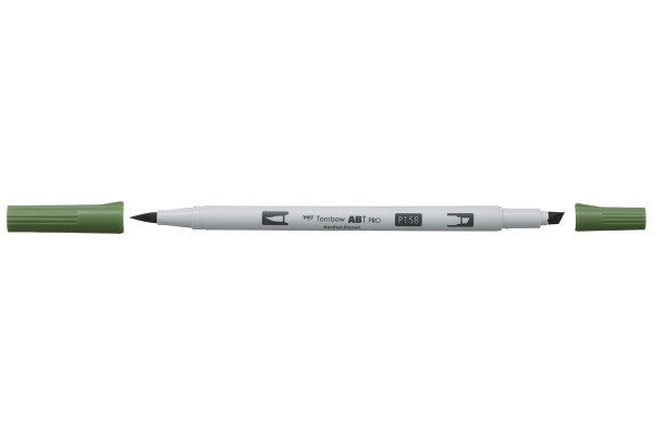 TOMBOW Dual Brush Pen ABT PRO ABTP-158 dark olive