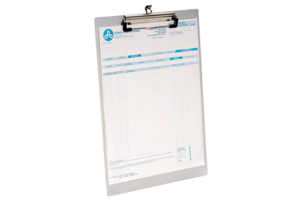 WESTCOTT Klemmbrett E17001 00 Aluminium