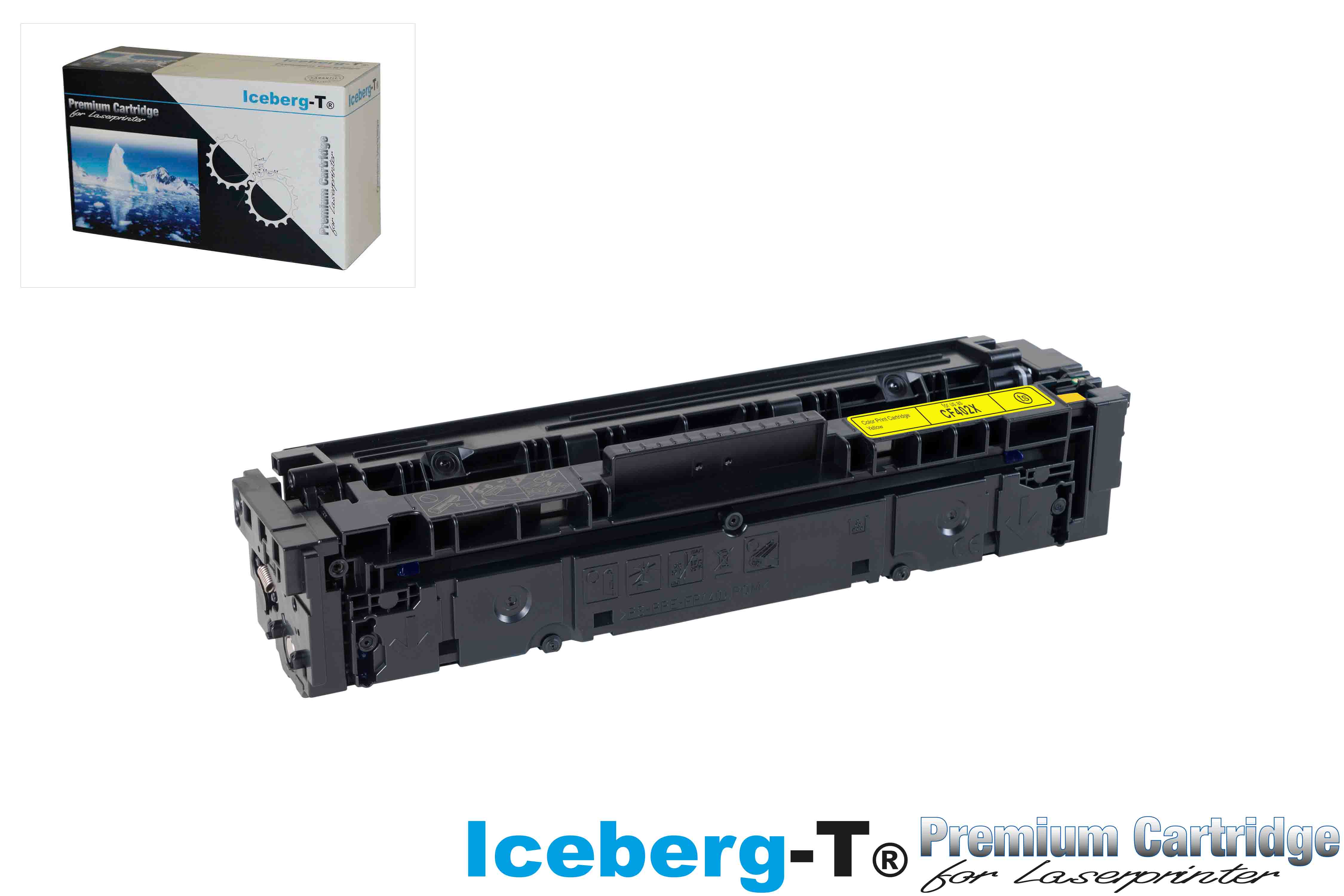 Iceberg-T Toner CF402X 2'300 Seiten, yellow