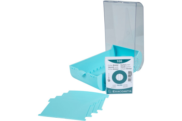 EXACOMPTA Karteikartenbox Bunny A8 5336323D pastellgrün 10x6.2x19.5cm