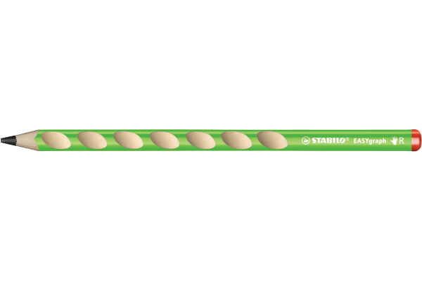 STABILO Bleistift EASYgraph HB 322/04HB Rechtshänder grün
