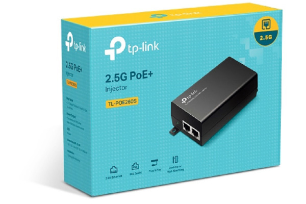 TP-LINK 2.5G PoE+ Injector Adapter POE260S