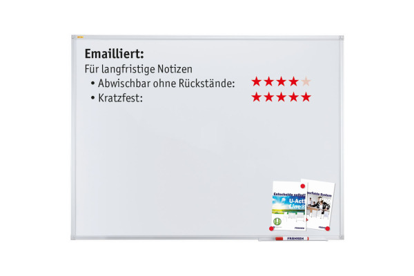 FRANKEN Whiteboard 120x180cm SC3205 X-tra!Line emailliert