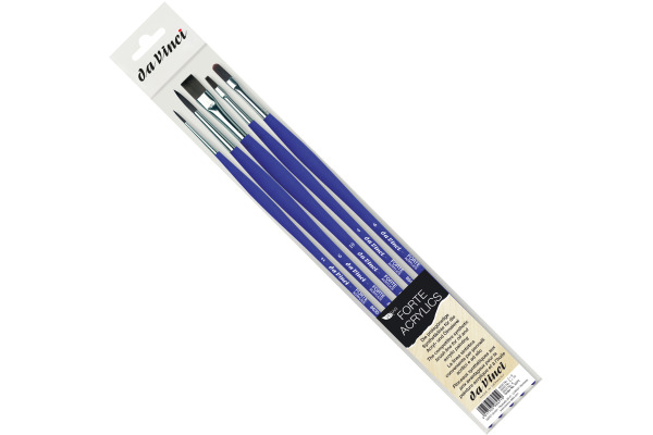 DA VINCI Schulpinsel-Set Forte Acrylic VA-5273_0 Grösse ass., Synthetik 5 Stück