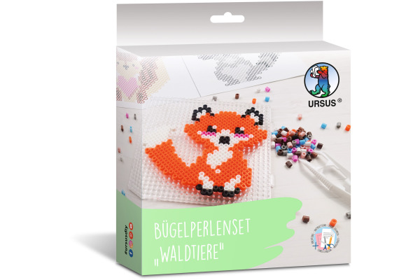 URSUS Bügelperlenset 39410004 Waldtiere