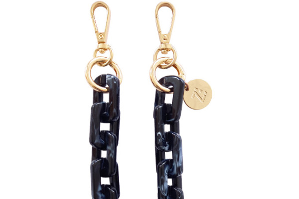 ZANAÉ Phone Necklace Espresso 18319 Cosy Capuccino black