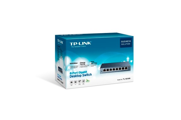 TP-LINK PoE Smart Switch TL-SG108 8-Port
