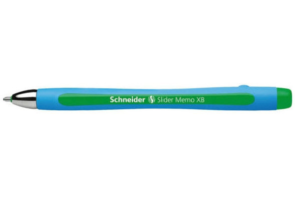 SCHNEIDER Kugelschr.Slider Memo XB 0.7mm 150204 grün
