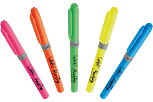 BIC Highlighter Grip 811931 blau