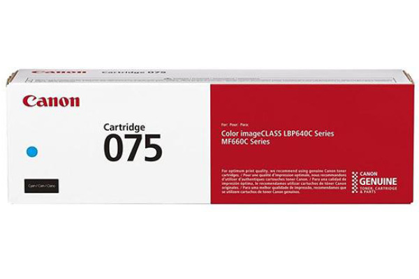 CANON Toner-Modul 075 cyan 6364C002 LBP647Cdw/664Cdw 1300 Seiten