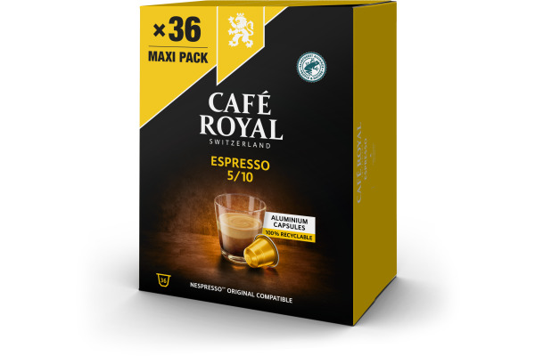 CAFEROYAL Kaffeekapseln Alu 10165678 Espresso 36 Stk.