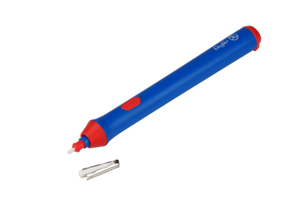 LÄUFER Elektischer Radierer 69607 blau, inkl. Zubehör