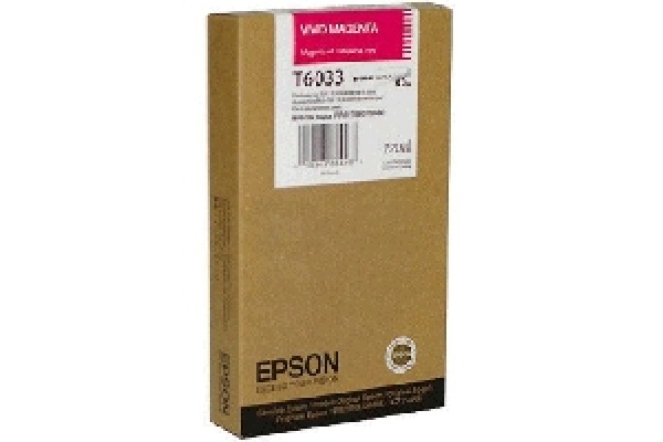 EPSON Tintenpatrone vivid magenta T603300 Stylus Pro 7880/9880 220ml