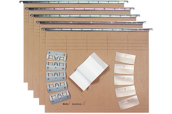 BIELLA Hängemappen-Set A4 27045600U oliv 32x26cm 5 Stk.