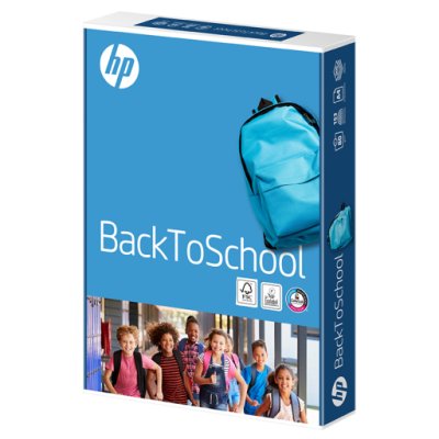 Kopierpapier HP back to school A4 80g, hochweiss 1 Palette 100'000 Blatt zu Box 5x500 Bl./Bg.