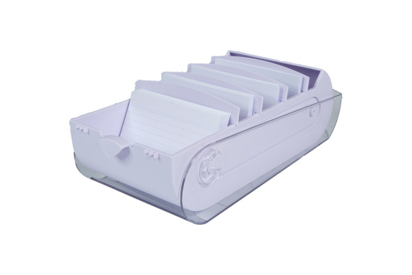 EXACOMPTA Karteikartenbox Bunny A8 5336423D malve 10x6.2x19.5cm