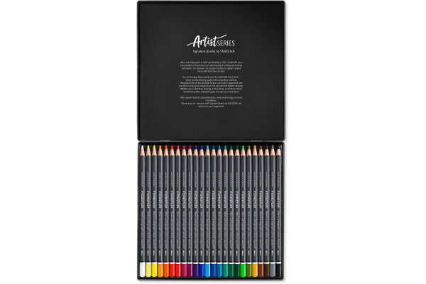 STAEDTLER Farbstifte Artist Line 104M24 assortiert 24 Stück