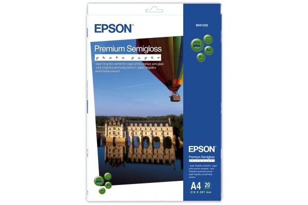 EPSON Premium semigl. Photo Paper A4 S041332 InkJet 251g 20 Blatt