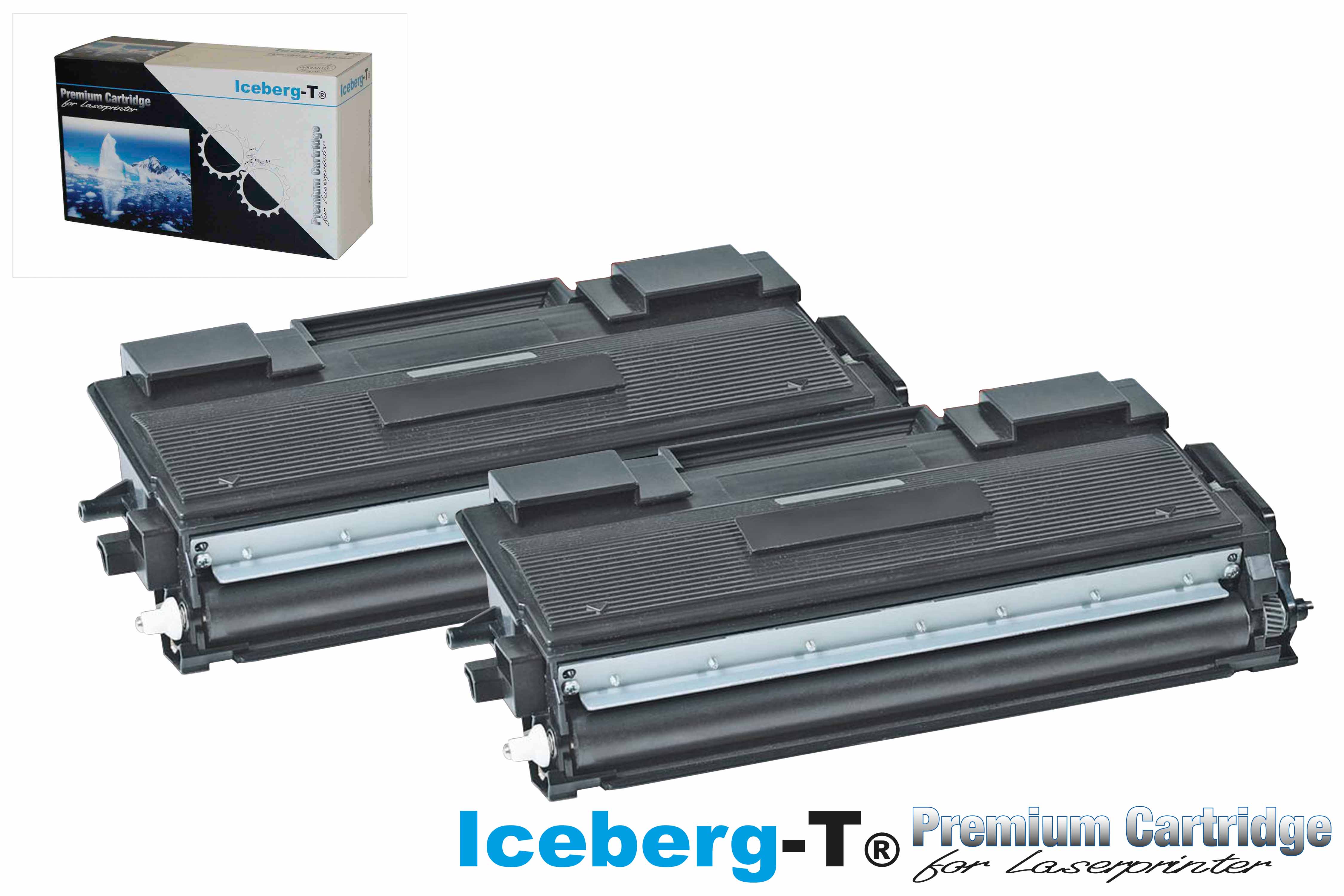 Iceberg-T Toner TN-4100 DuoPack 2 Stück à 7'500 Seiten, schwarz