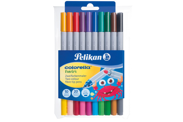 PELIKAN Colorella Twin 2mm C304/10 10er Etui