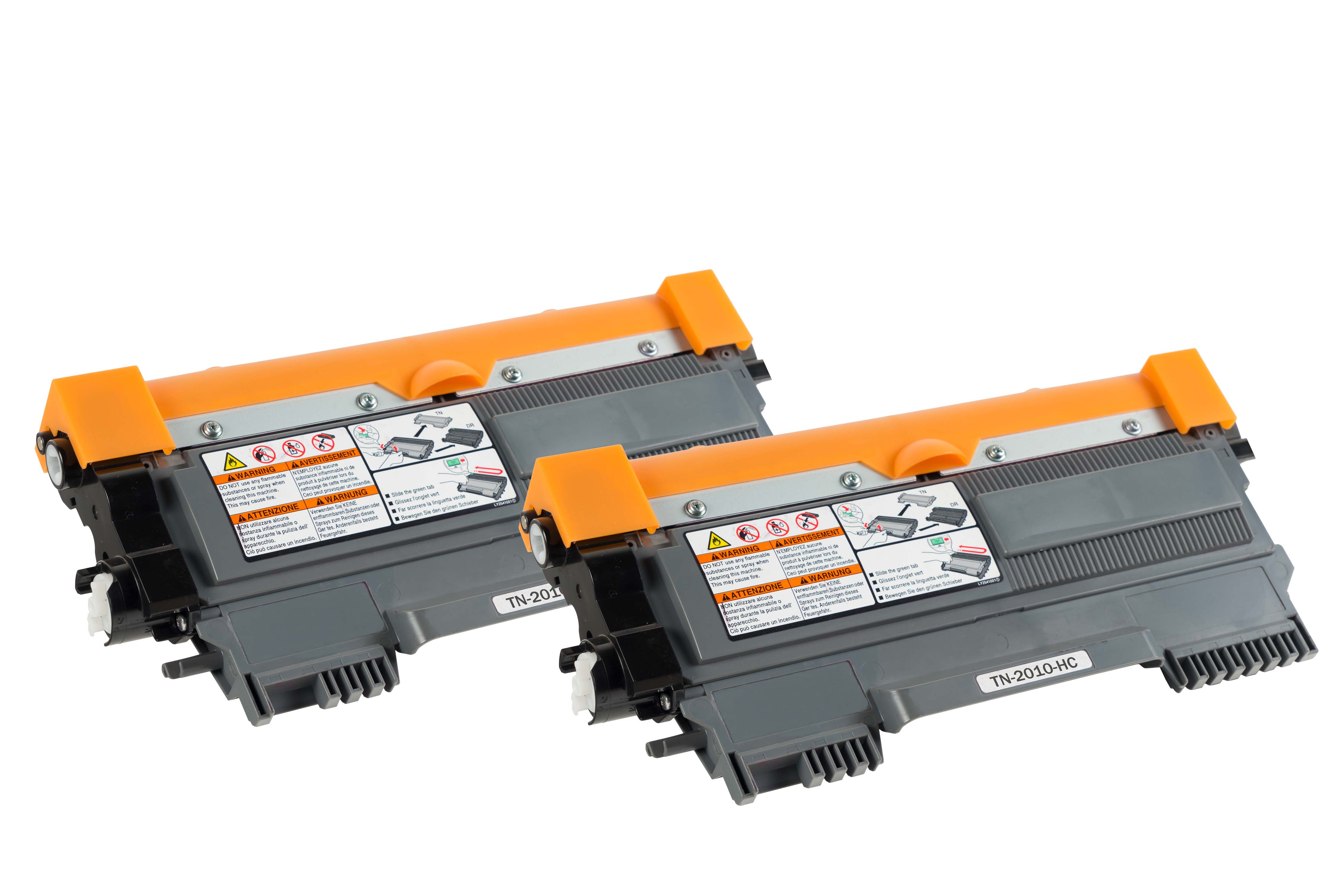 Tonerfabrik Toner TN-2010-HC DuoPack 2 Stück à 2'600 Seiten, schwarz