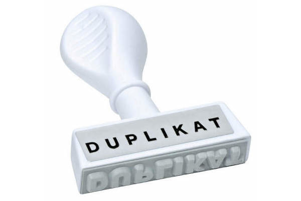 WEDO Textstempel 193 14 Duplikat