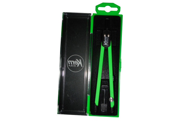 KERN Zirkel SCOLA Neon 371 Special Edition 2017 grün