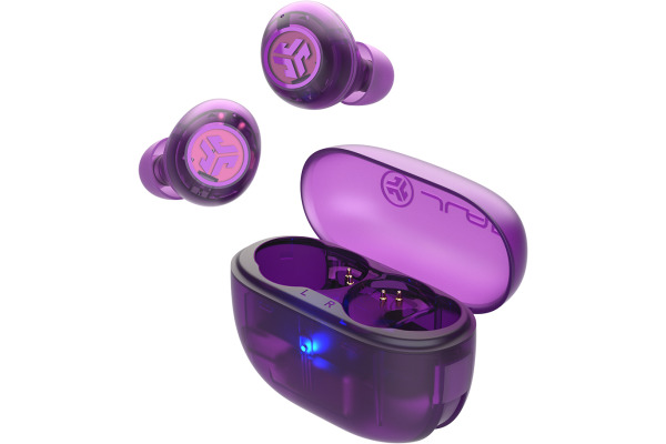 JLAB Go Pop ANC Earbuds IEUEBGOAN True Wirel.Transparent Purple