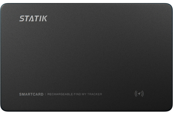 STATIK SmartCard Wallet Tracker Blk PUP-0750 Apple FindMy&Google Find Hub